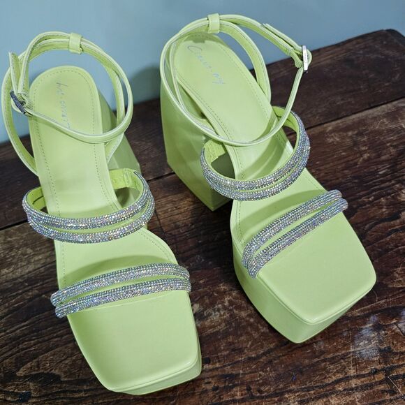 Circus by Sam Edelman Womens Mila Jewel Platform Sandals 7.5 Medium (B,M) 3521 - Picture 3 of 13